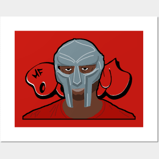 MF DOOM Minimalist Posters and Art